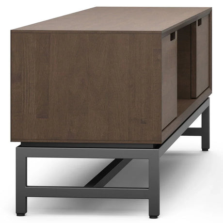 Banting - Low TV Stand - Walnut Brown - Furniture Home Direct