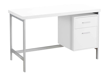 Computer Desk For Home Office, Left, Right Set - Up, Storage Drawers, Modern Design - Furniture Home Direct