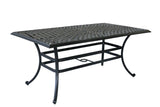 Aluminum Rectangular Dining Set - Furniture Home Direct