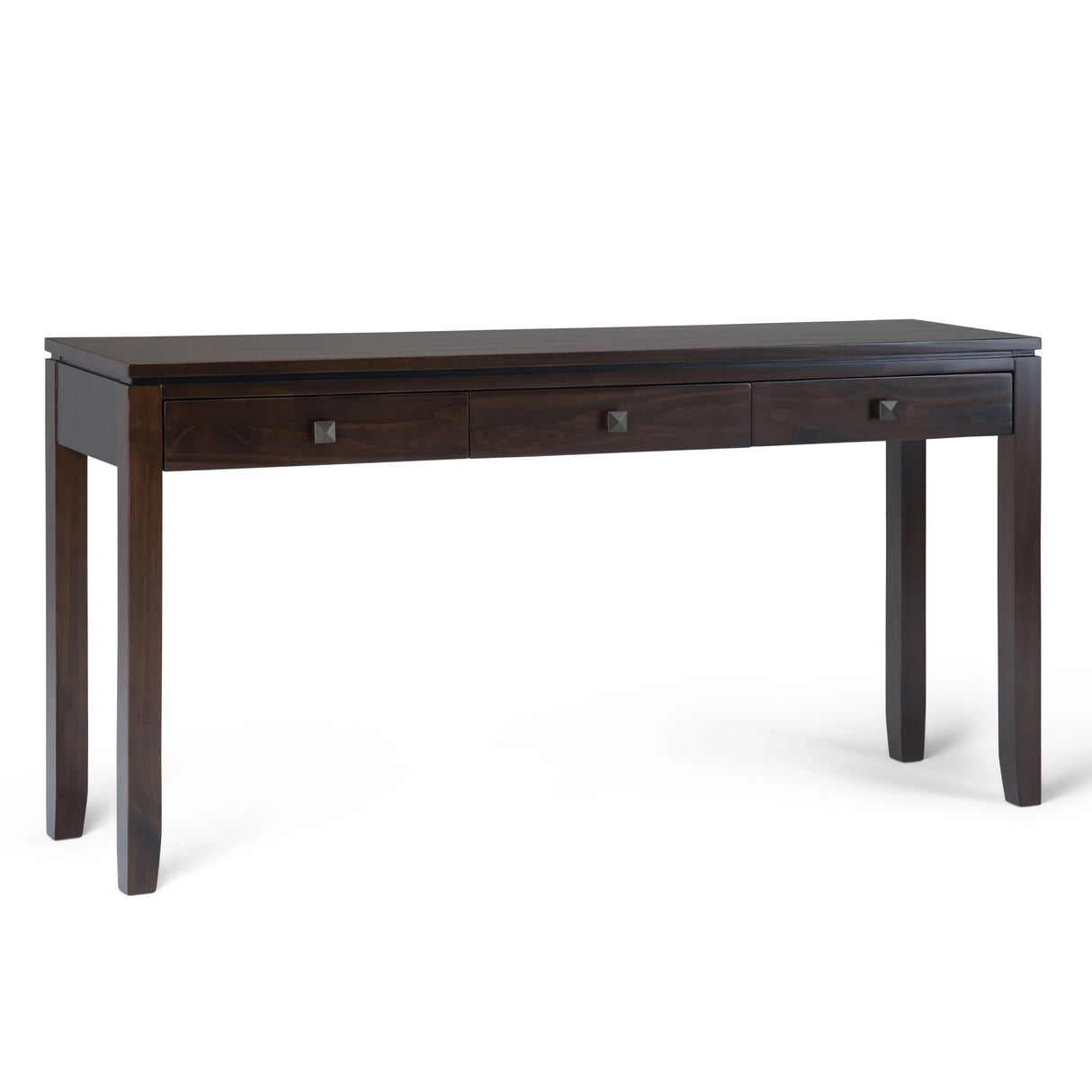 Cosmopolitan - Wide Console Sofa Table - Mahogany Brown - Furniture Home Direct