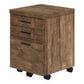 File Cabinet Rolling Mobile Storage Drawers Printer Stand For Office - Furniture Home Direct