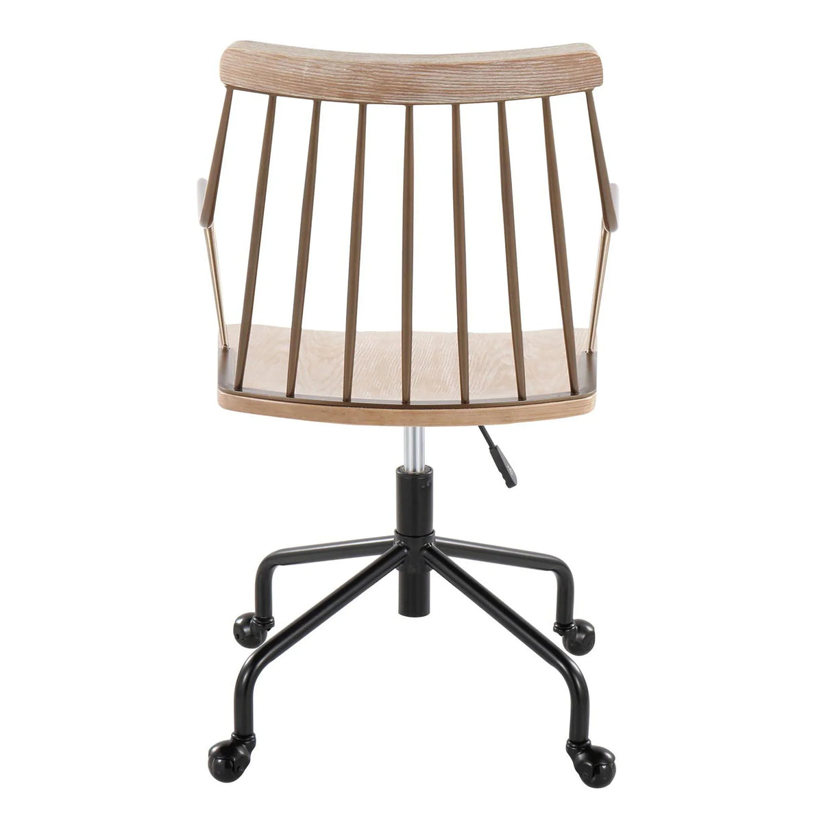 Preston - Farmhouse Adjustable Office Chair - Furniture Home Direct
