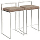 Fuji - Contemporary Elegant Stackable Counter Stool Set - Furniture Home Direct