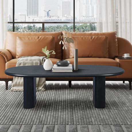 Tapered Tabletop Coffee Table - Antique Black - Furniture Home Direct