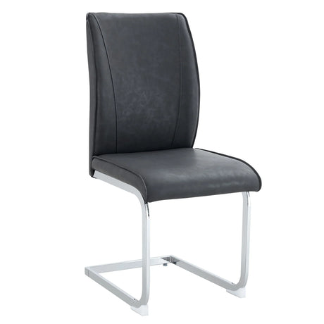 Luxury Simple Arch Chair, High Resilience With Metal Legs - Furniture Home Direct