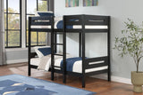 Ekko - Twin Twin Bunk Bed - Black - Furniture Home Direct