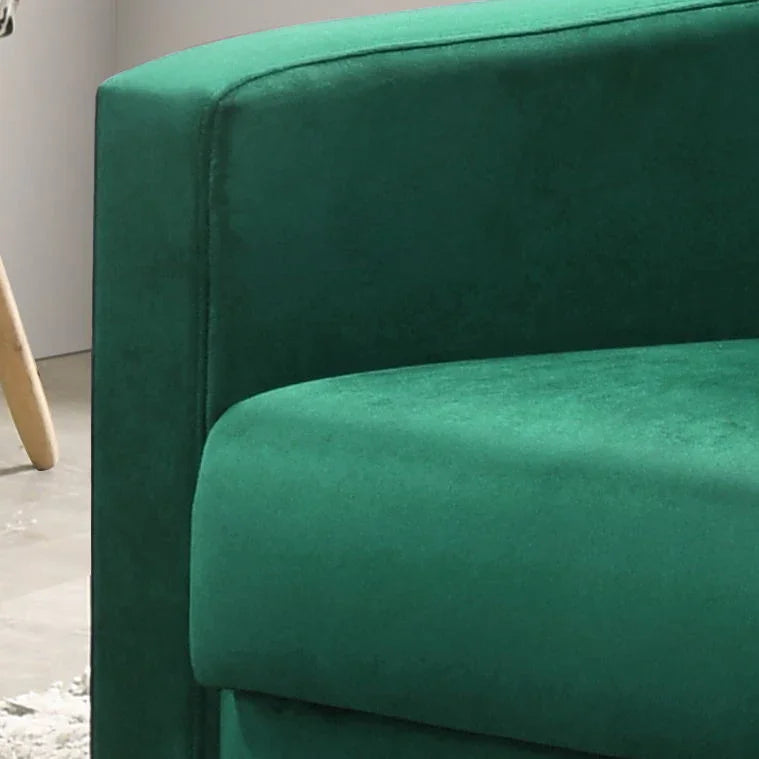 Hale - Velvet Accent Armchair With Tufting - Furniture Home Direct