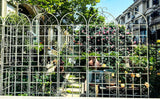 Metal Garden Rustproof Trellis For Climbing Plants Outdoor Flower Support - Furniture Home Direct