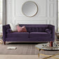 Jack - Modern Tuxedo Tufted Sofa - Furniture Home Direct
