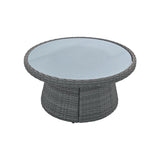 Semi-Circle Outdoor Sectional Set - Furniture Home Direct