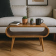Solid Wood Open Coffee Table - Furniture Home Direct