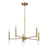 Dining Room Bundle - Extendable Table + 4 Chairs + Rug + Chandelier - Furniture Home Direct