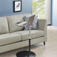Orbit - 15.5" End Table With Height Adjustable Marble Textured Top - Furniture Home Direct