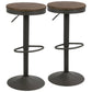 Dakota - Industrial Adjustable Barstool (Set of 2) - Furniture Home Direct