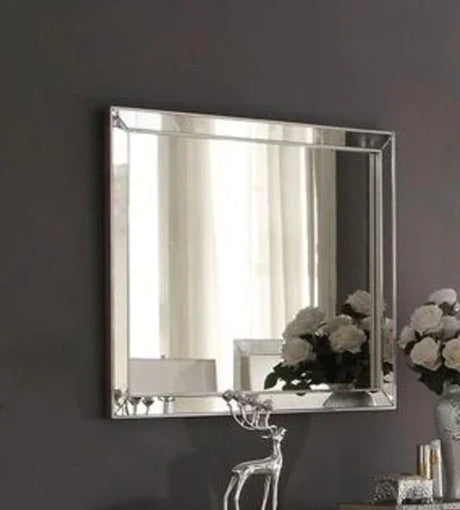 Voeville II - Mirror - Silver - Furniture Home Direct