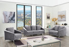 Sofia - Velvet Fabric Living Room Set - Furniture Home Direct