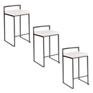 Fuji - Contemporary Style Stackable Counter Stool - Furniture Home Direct