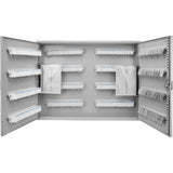 Adjustable Key Cabinet With Lock - Furniture Home Direct