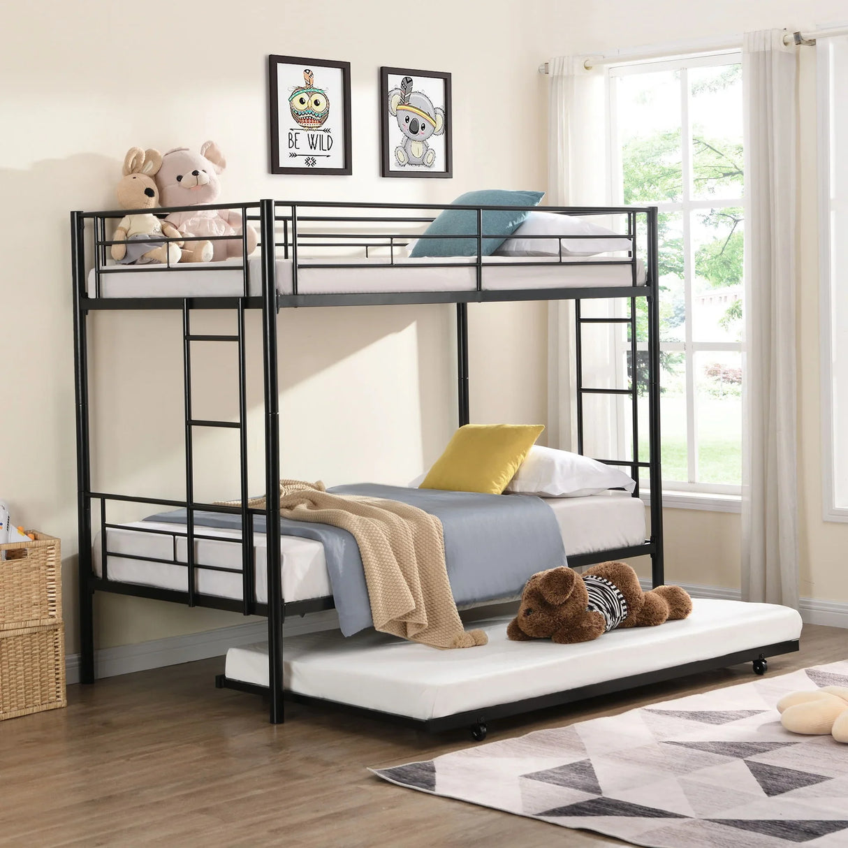 Bunk Bed With Trundle - Furniture Home Direct
