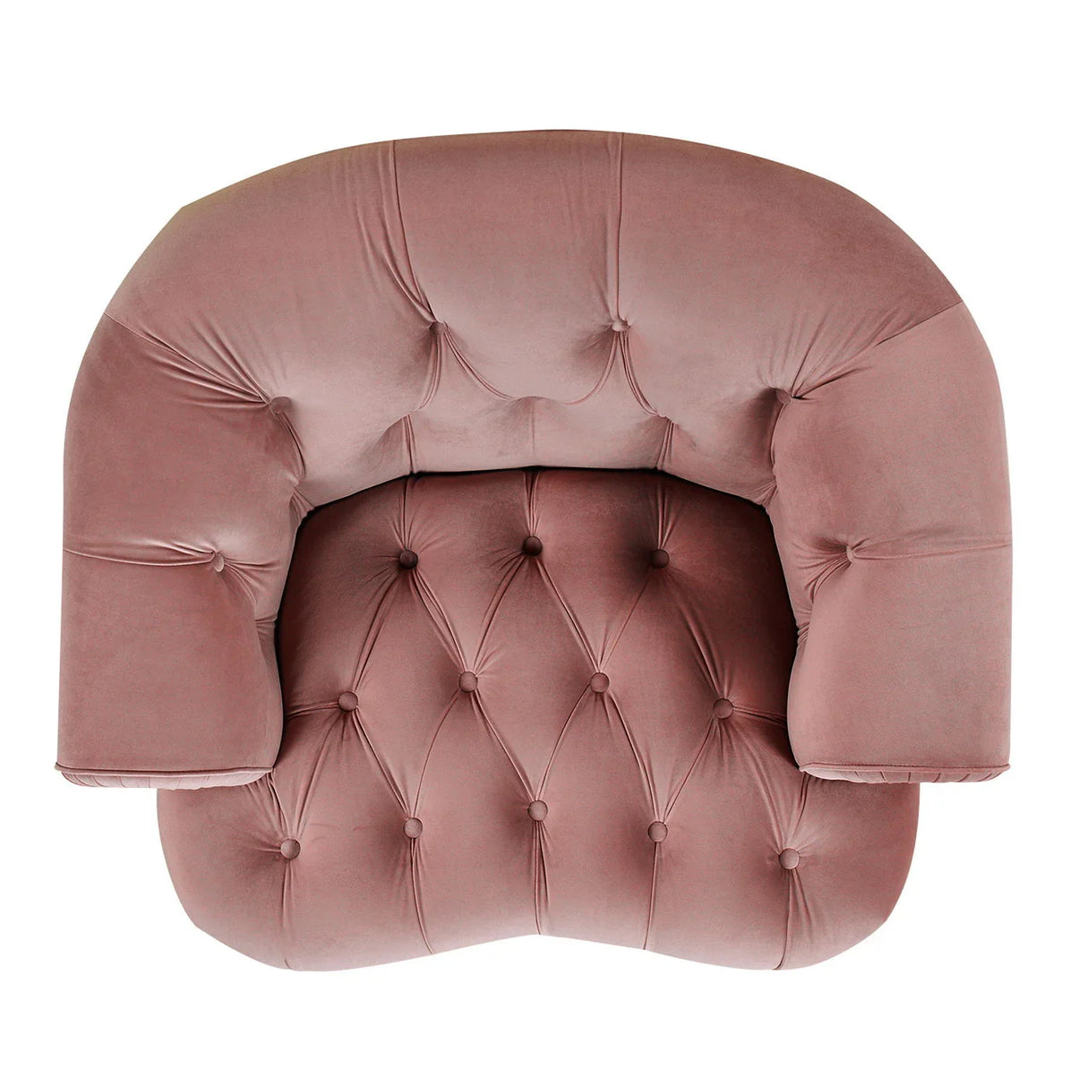 La Rosa - Victorian Tufted Upholstered Accent Chair - Furniture Home Direct