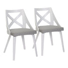 Charlotte - Farmhouse Side Chair (Set of 2) - Furniture Home Direct