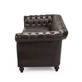 3 Seater Sofa -Brown - Furniture Home Direct