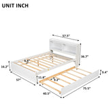 Full Bed With Trundle, Bookcase - Furniture Home Direct