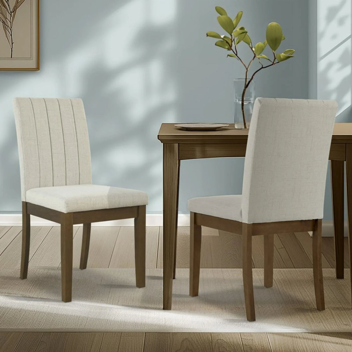 Modern Upholstered Dining Chair (Set of 2) - Furniture Home Direct