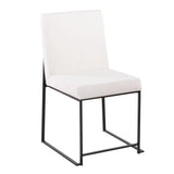 Fuji - Contemporary Modern Elegance With High Back Dining Chair (Set of 2) - Furniture Home Direct