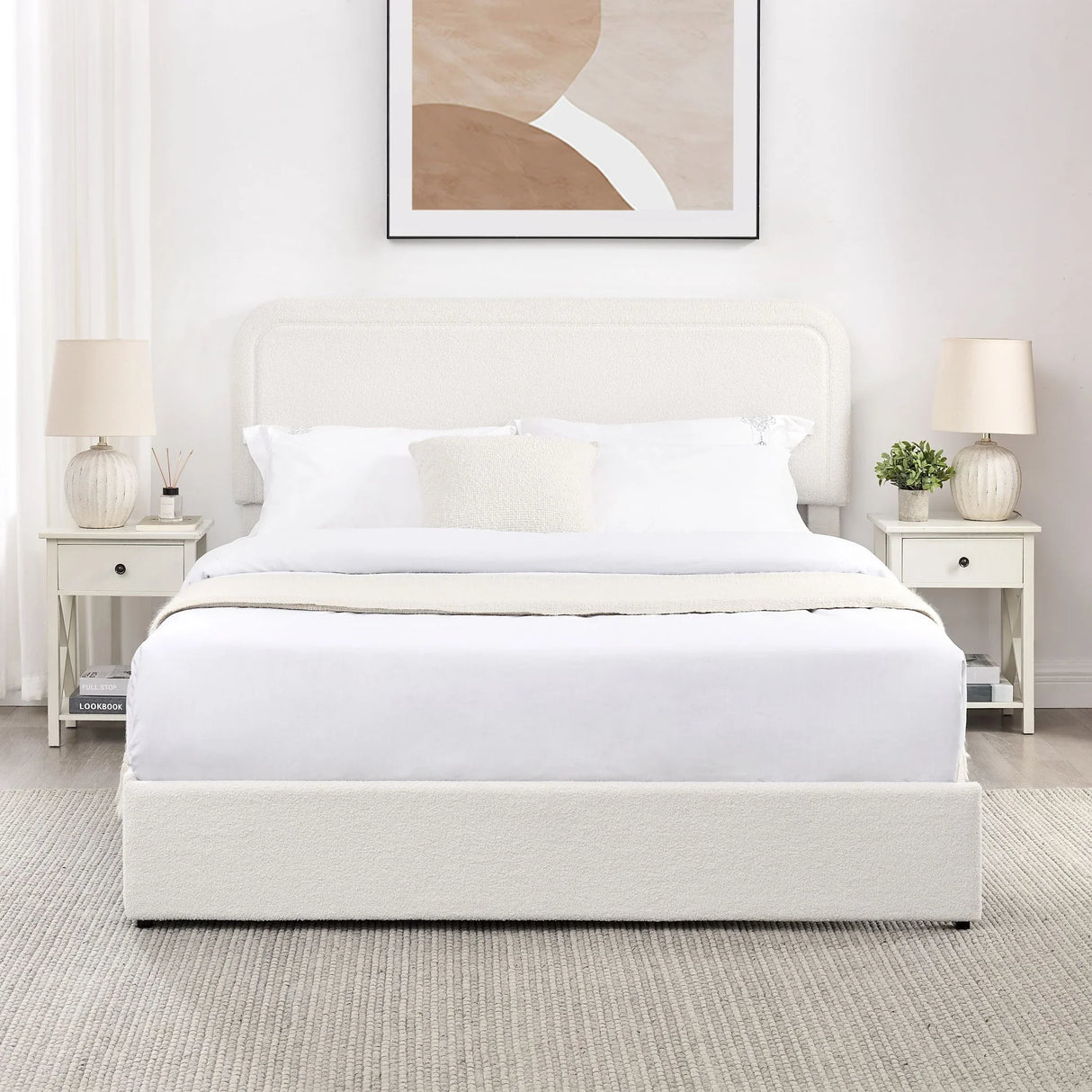 Liv - Patented With Drawers Upholstered Storage Platform Bed - Furniture Home Direct