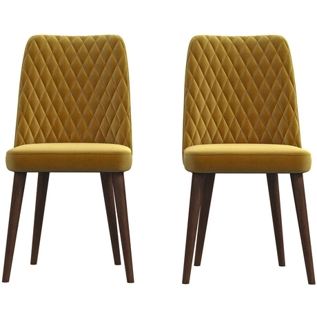 Katie - Mid-Century Modern Dining Chair (Set of 2) - Furniture Home Direct