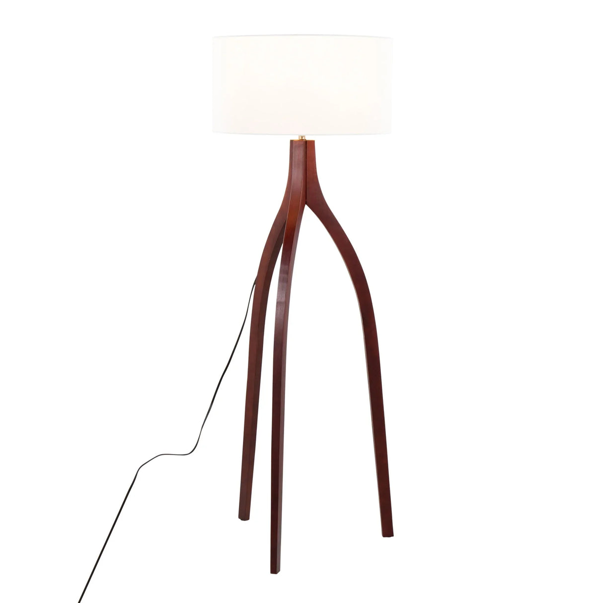 Wishbone - Contemporary Floor Lamp - Furniture Home Direct