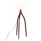 Wishbone - Contemporary Floor Lamp - Furniture Home Direct