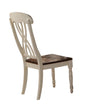 Dylan - Side Chair (Set of 2) - Cream / Oak - Furniture Home Direct