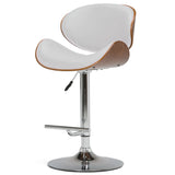 Marana - Multifunctional Handcrafted Bentwood Adjustable Swivel Bar Stool - Furniture Home Direct