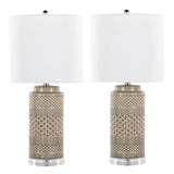 Casa - Contemporary Table Lamp (Set of 2) - Furniture Home Direct