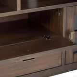 Artisan - TV Media Stand - Natural Aged Brown - Furniture Home Direct