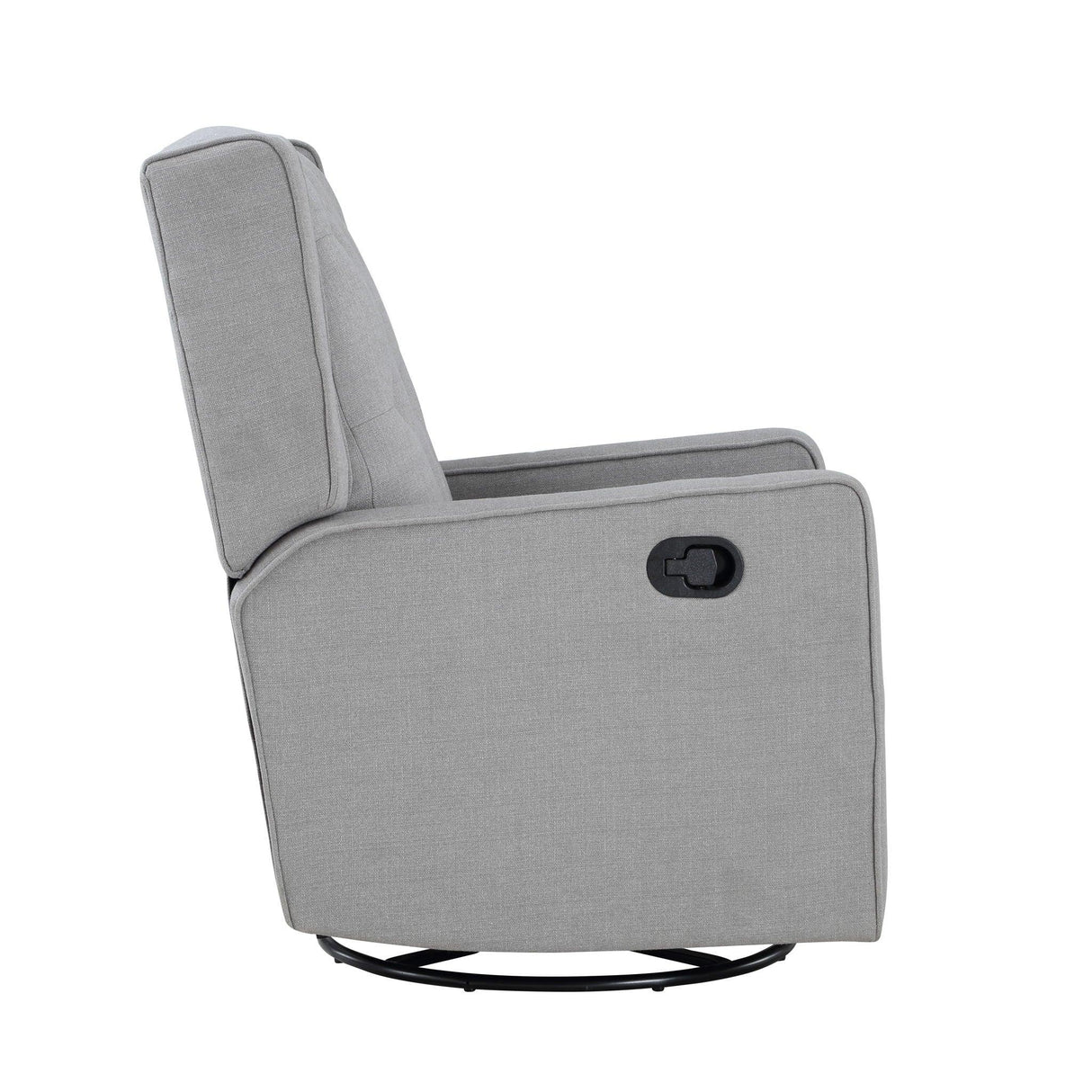 Milah - Gliding Swivel Recliner Tufted - Furniture Home Direct