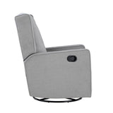 Milah - Gliding Swivel Recliner Tufted - Furniture Home Direct