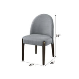 Clayten - Dining Chair (Set of 2) - Gray - Furniture Home Direct