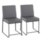 Fuji - Contemporary Modern Elegance With High Back Dining Chair (Set of 2) - Furniture Home Direct