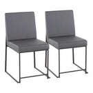 Fuji - Contemporary Modern Elegance With High Back Dining Chair (Set of 2) - Furniture Home Direct