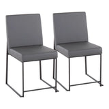 Fuji - Contemporary Modern Elegance With High Back Dining Chair (Set of 2) - Furniture Home Direct
