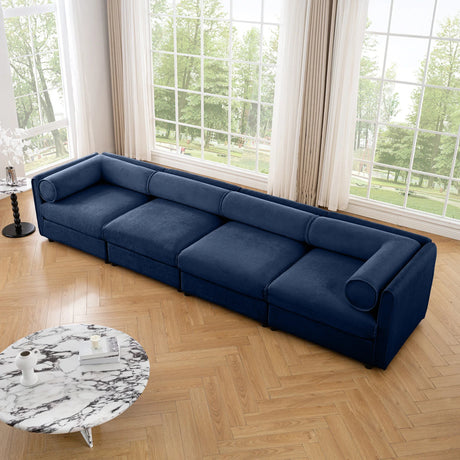 Modular Sofa with Storage - Blue - Furniture Home Direct