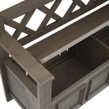 Amherst - Handcrafted Entryway Storage Bench - Furniture Home Direct