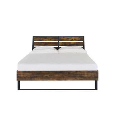 Juvanth - Rustic Bed - Furniture Home Direct