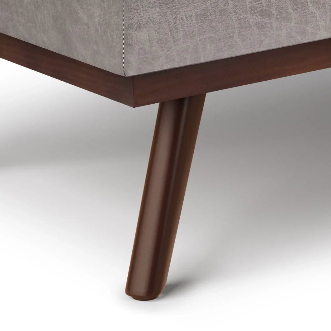 Owen - Lift Top Large Coffee Table Storage Ottoman, Mid Century Style - Furniture Home Direct