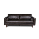Mid-Century Tufted, Leather Sofa - Furniture Home Direct