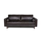 Mid-Century Tufted, Leather Sofa - Furniture Home Direct