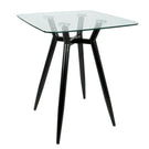 Clara - Mid Century Modern Square Table - Furniture Home Direct